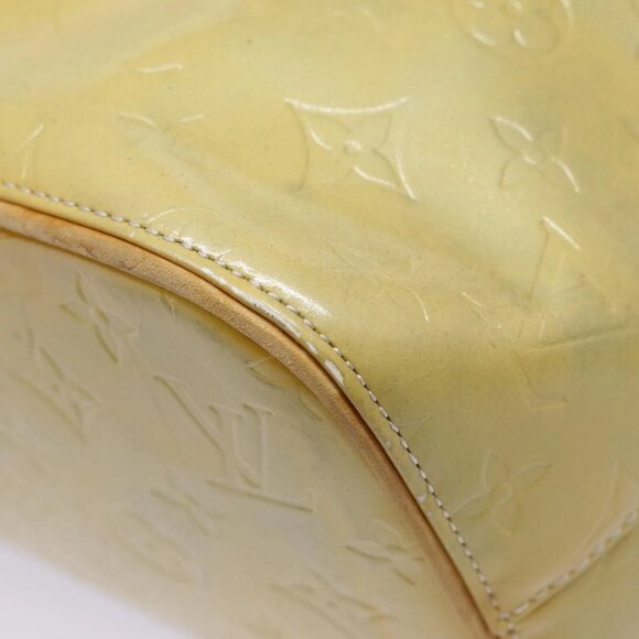 LOUIS VUITTON Monogram Vernis Houston Hand Bag Gris M91053 LV Auth tb1165 - Picture 3 of 16